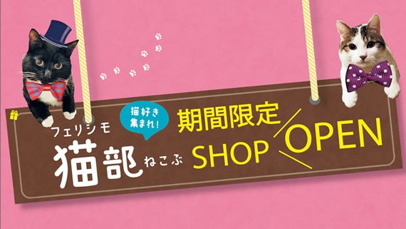 フェリシモ猫部の期間限定ショップがららぽーと湘南平塚店でオープン